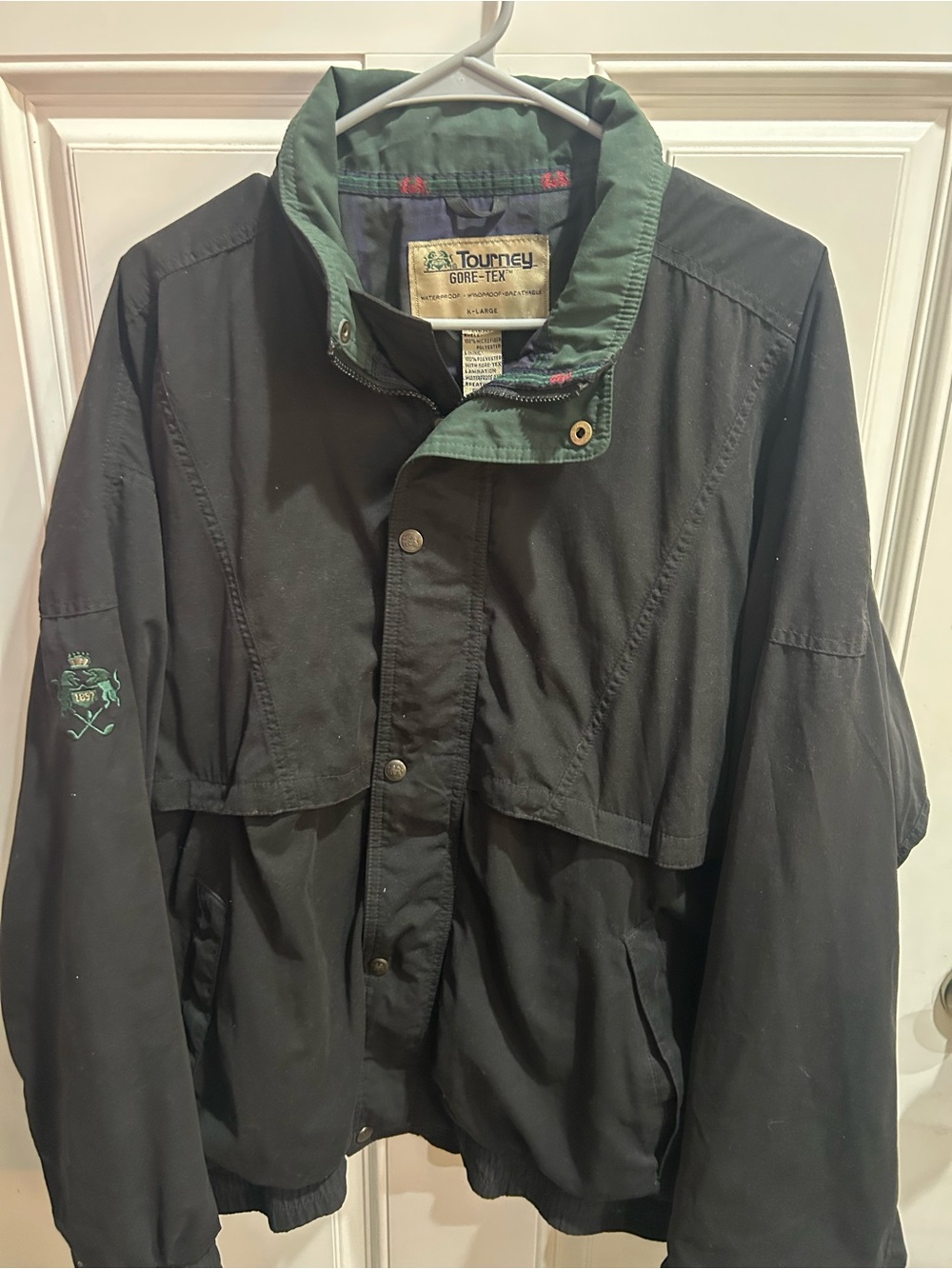Vintage Tourney Men’s XL Gore-Tex Windbreaker Jacket